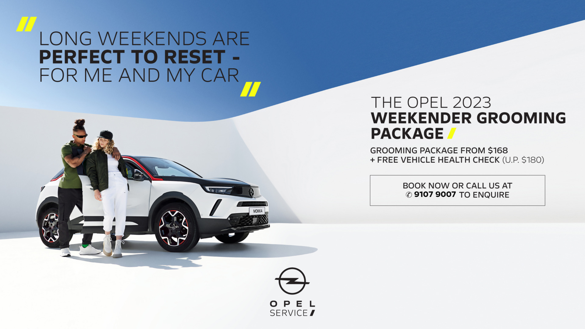 2023 exclusive weekender grooming package - Opel News