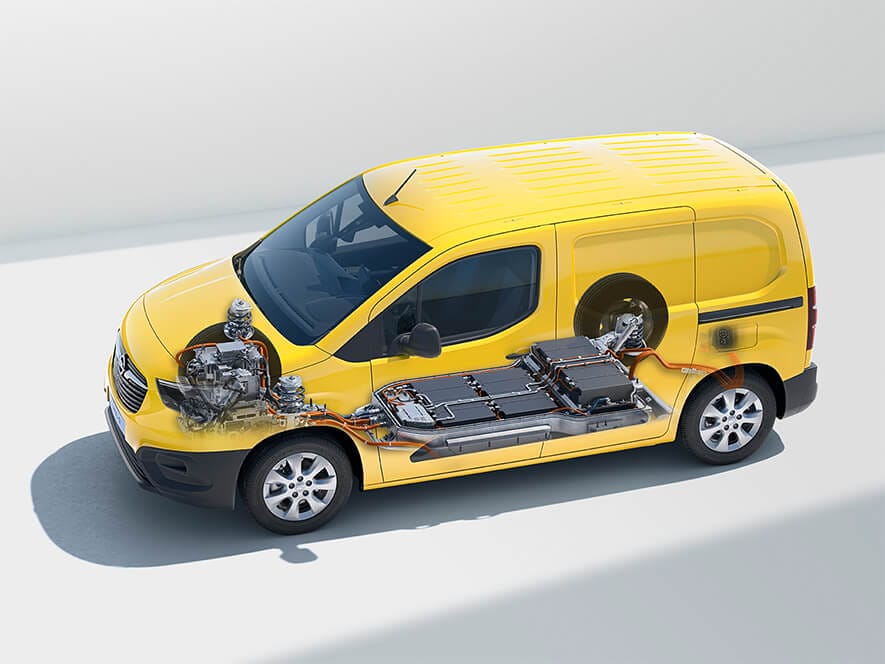 opel combo e cargo features battery - Combo-e Cargo Van