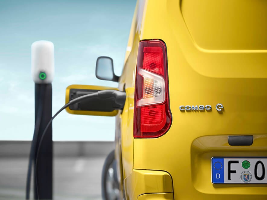 opel combo e cargo features charging - Combo-e Cargo Van