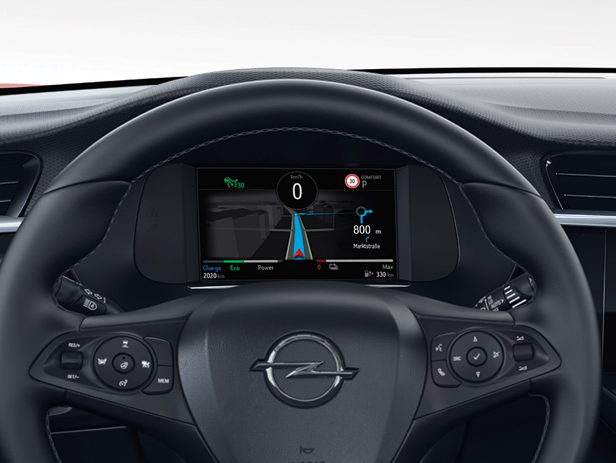 Corsa opel corsa digital cluster 4x3 copi20 i01 593 - Corsa