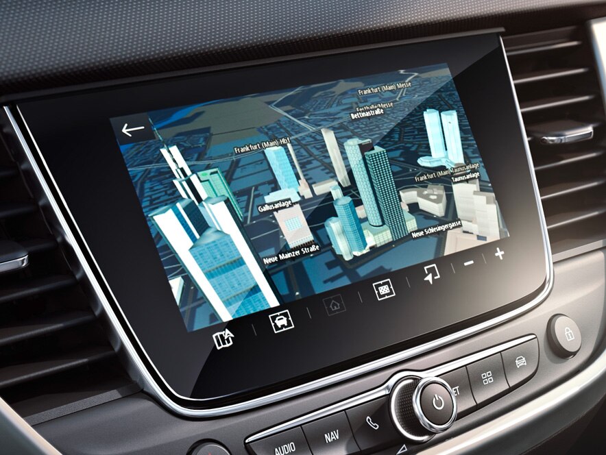 opel crossland x interior navigation 4x3 cr18 i01 027 - Crossland