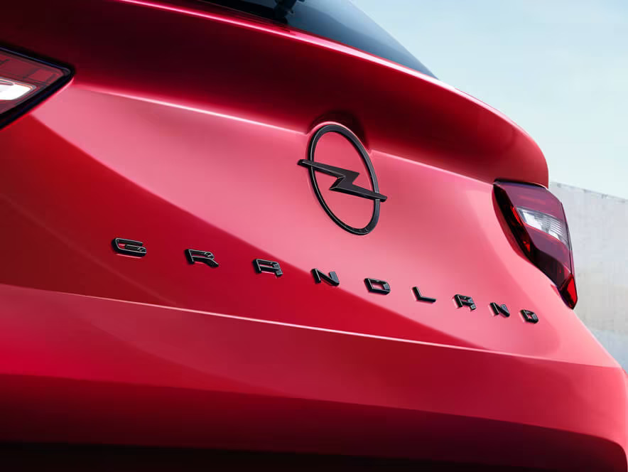 Grandland opel grandland exterior badge 4x3 gr22 e01 015 ice - Grandland