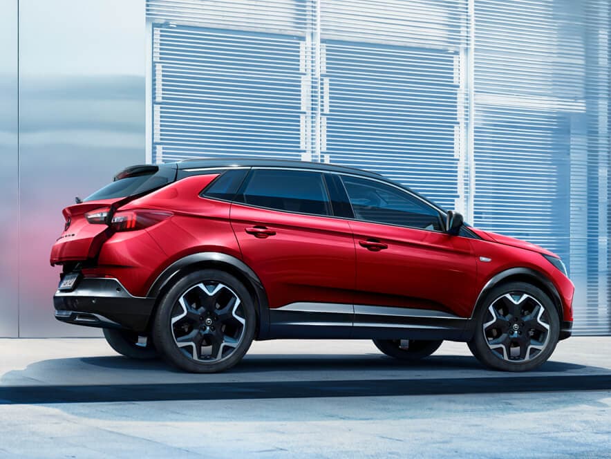 Grandland opel grandland exterior hands free tailgate 4x3 gr22 e01 011 ice - Grandland