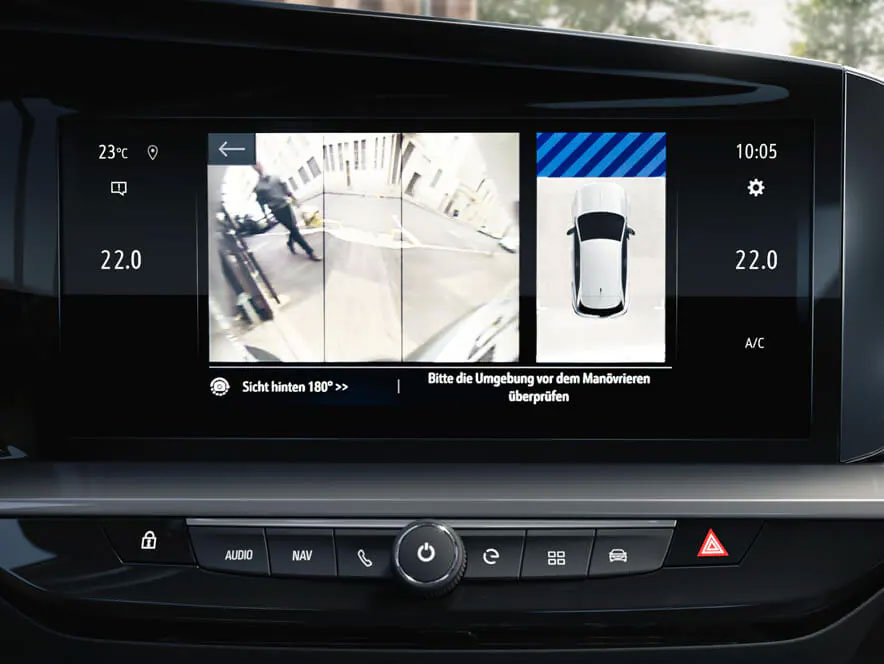 opel mokka e interior rear view camera 4x3 1 - Mokka-e