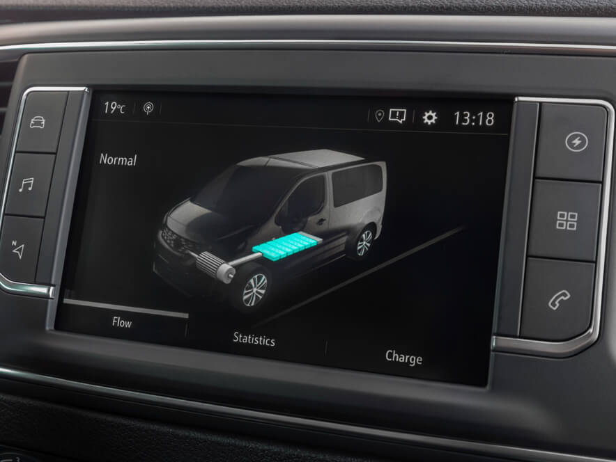 opel vivaro e interior vehicle data monitoring 4x3 vi e21 i01 008 - Vivaro-e Van