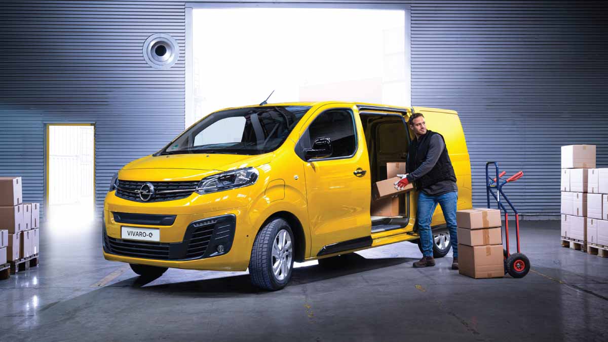 opel vivaro electric last mile delivery - Your Dream Delivery Fleet: Opel Light Commercial Electric Vans