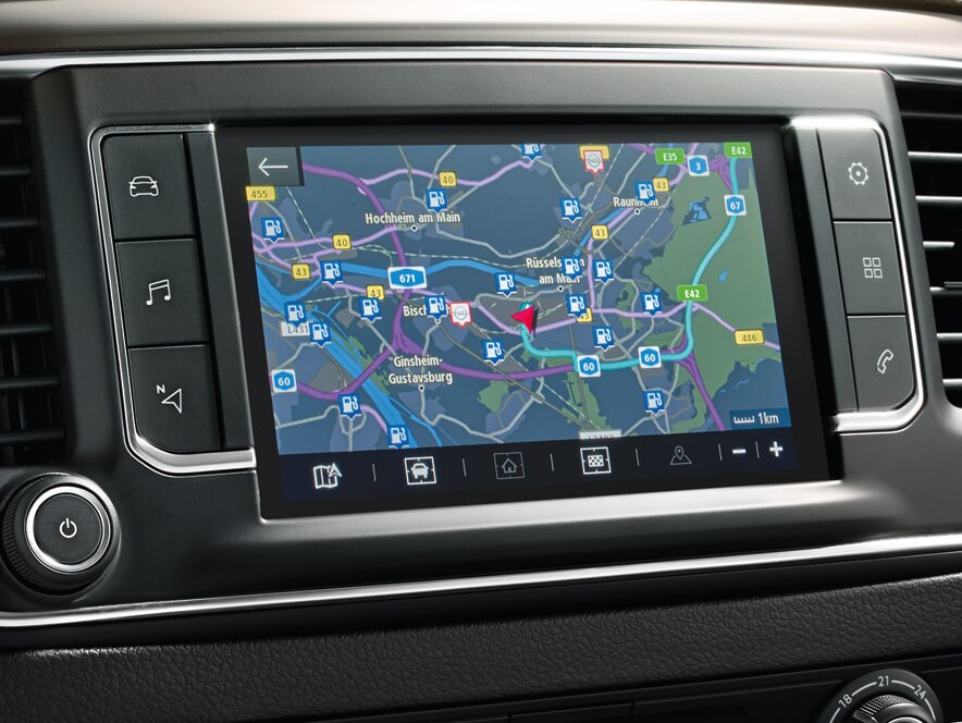 opel vivaro interior multimedia navi 4x3 vi195 i01 023 - Vivaro-e Van