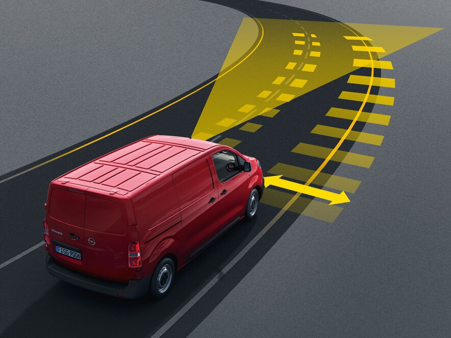 opel vivaro lane departure warning 4x3 vi195 t01 063 - Vivaro-e Van