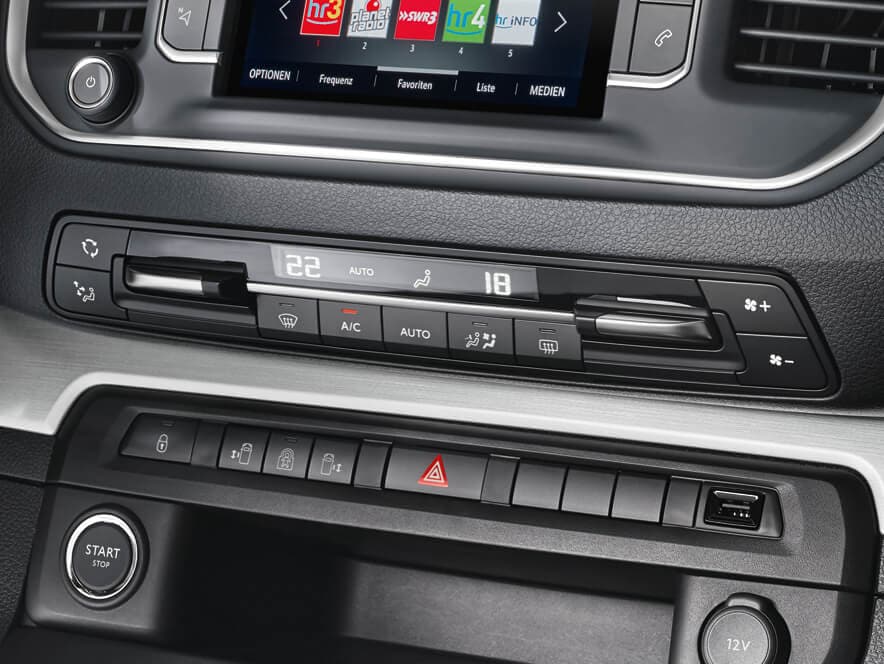 opel zafira e life climatization - Zafira-e Life