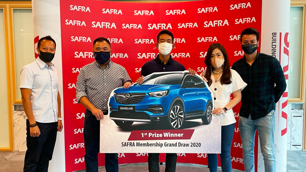 Congratulations to the SAFRA Grand Prize Winner safra lucky draw winner 1024x576 - Congratulations to the SAFRA Grand Prize Winner