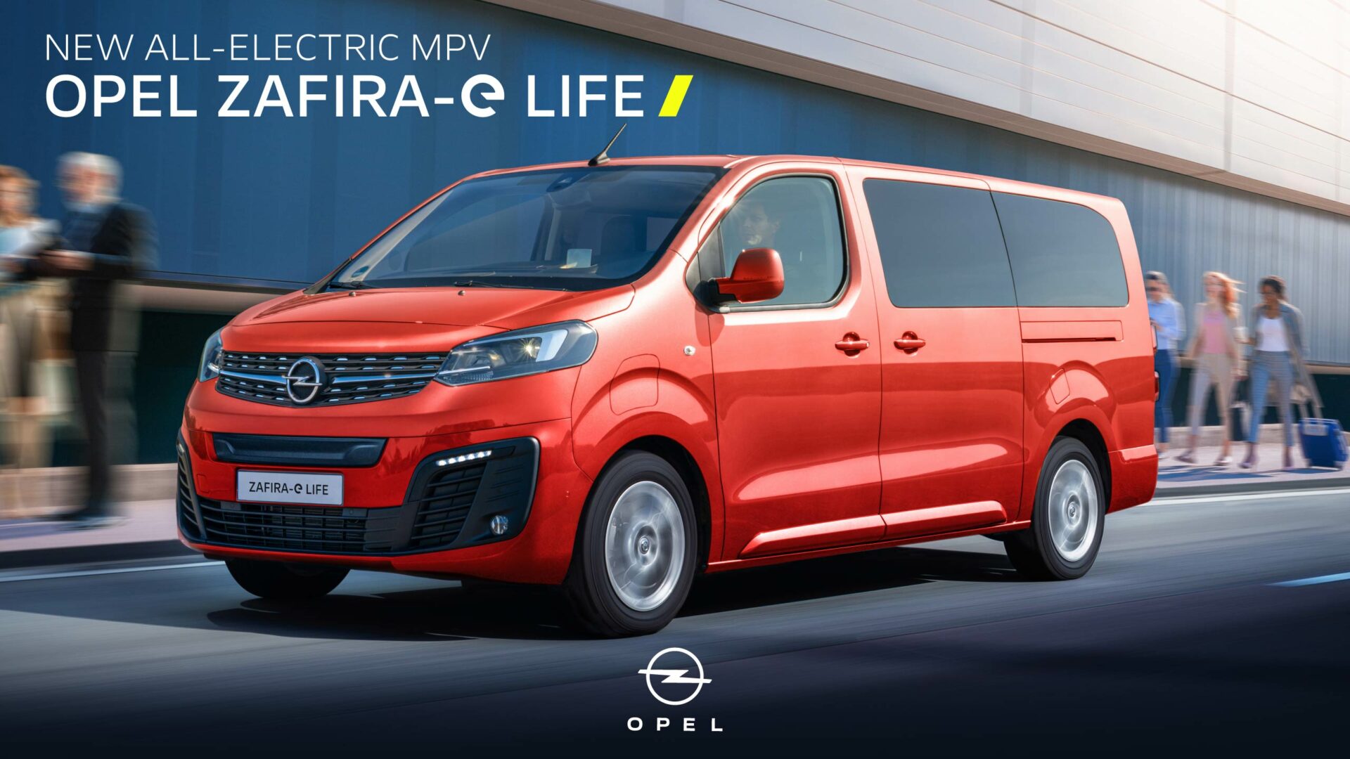 the new zafira e life first opel all electric mpv - The New Zafira-e Life: First Opel All-Electric MPV